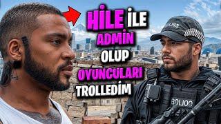 HİLE İLE ADMİN OLUP OYUNCULARI TROLLEDİM (Fivem Hile Troll)