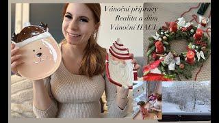 VLOGMAS| Vánoční přípravy a haul ️ dům a realita 