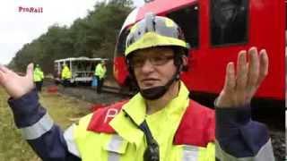 ProRail ongevallenbestrijding in actie