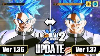 NEW INFINITE SSGSS SKILL UPDATE! - Dragon Ball Xenoverse 2 - Super Saiyan Blue No Ki Drain (DLC 17)