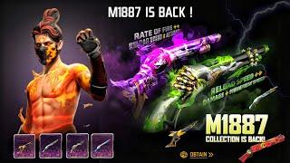 M1887 Skin Event Confirm Date  | Free Fire New Event | Ff New Event | New Event Free Fire