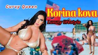 Korina kova  Curvy Plus Size Model | Bio & Fact | Insta Model | #curvymodel #plussize_model.