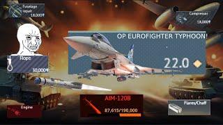 War Thunder Eurofighter Typhoon Stock Grind Experience Meme Video