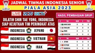 Jadwal Timnas Indonesia Senior di Piala Asia 2023 - Piala Asia Senior 2023 | Live RCTI