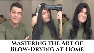 Blow-Drying at Home By Shoaib Khan