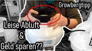 Leise Abluft + Geld sparen?? Prima Klima Lüfter & Can Lite Filter 125mm | Growbergtipp