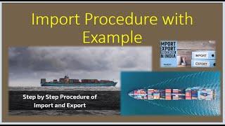 Import Procedure with Example English subtitles #import #procédure