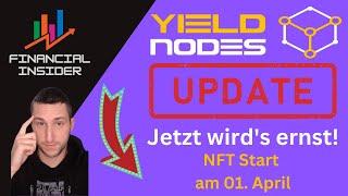 Yield Nodes Update: Über Fortschritt, Probleme und gelockte Guthaben