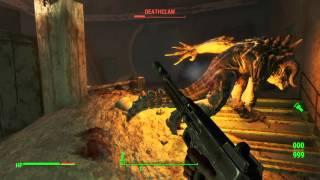 Fallout 4 Eat lead DEATHCLAW!!!