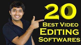 20 Best Popular Professional Video Editing Softwares [Hindi]