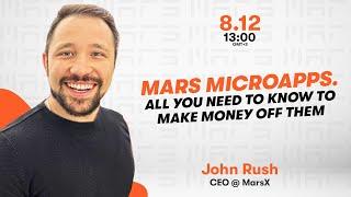 Free MeetUp: "Mars microapps. All you need to know to make money off them"