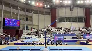 2024 Qatar World Cup  Horizontal Bar Qualifying round Chia-Hung TANG卡達世界盃 單槓預賽 唐嘉鴻