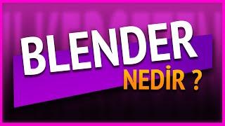 %100 Ücretsiz 3D Yazılımı Blender Nedir, Neler Yapılabilir ? Tecrübelerim ve Tavsiyelerim.