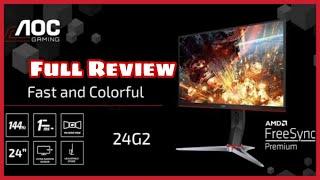 AOC 24G2 Full Review, Best 1080p 144Hz Gaming Monitor 2020