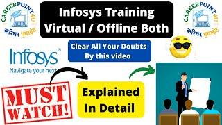 Infosys Virtual Training Online/Offline | | Explained in this video | Test | Pattern | Syllabus