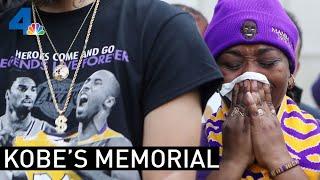 Emotional Fans Remember Kobe After Celebration of Life | NBCLA