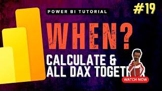 When should you use CALCULATE & ALL Dax together | Power BI