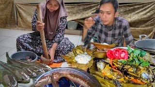 Bangun Subuh Lanjut Ke Nyari Gabus Ke Pasar, Masak Ikan Gabus Untuk Aa