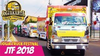 Truck Modif JTF 2018 Konvoi mulai Masuk ke Area JEC