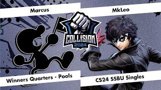 Collision 2024 - Marcus (Mr. Game & Watch) VS MkLeo (Joker) - Ultimate Singles - Winners Quarters