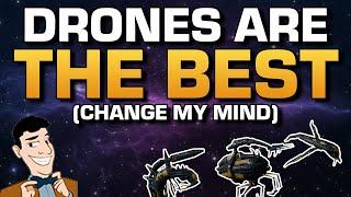 Drones are the best PvE weapon (Change my mind) | Vexor Navy Issue Fitting + Skills | EVE Echoes