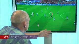 Россия   Уэльс  Бубнов разбирает 2 й гол Уэльса  Евро 2016