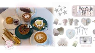 life in june | makeup essentials, totwoo bracelets , cute cafe & trip with friends 🩰🪷