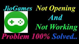 How to Fix JioGames App  Not Opening  / Loading / Not Working Problem in Android Phone