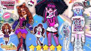 Buying Monster High Characters Themes in DRESS to IMPRESS News Movie !!! Roblox