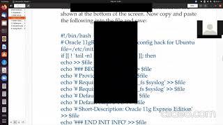 Installation of Oracle 11g on Ubuntu 21 04