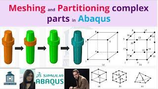 How to partition and use the Abaqus meshing module