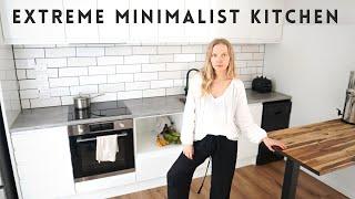 MINIMALIST KITCHEN TOUR │ realistic minimalist essentials in my kitchen