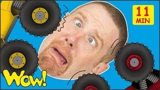 Toy Cars for Kids from Steve and Maggie + MORE Stories and Lessons | Free Speaking Wow English TV