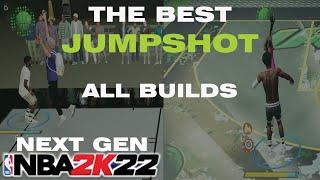 The Best JUMPSHOT For Any 3pt Rating NBA 2K22 NEXT GEN