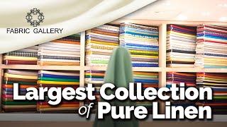 The Largest Collection of Pure Linen Fabrics in Sri Lanka