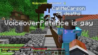 VoiceoverPete is Gay - SMP Live Clip #3