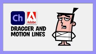 Dragger & Motion Lines | Learn Character Animator with Brainbuffet