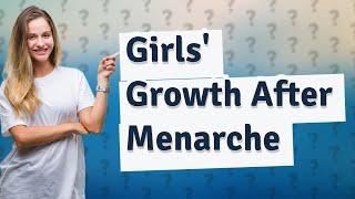 Do girls stop growing taller after first period?