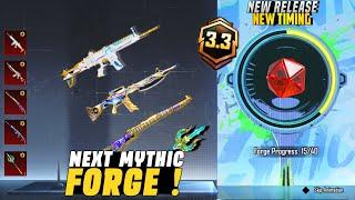 Next Mythic Forge Upgradable Guns | 5 Upgradable Expected In 3.3 Update | Free Mythic Emblem | PUBGM