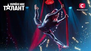 Sensual aerial gymnastics on aerial silks – Ukraine’s Got Talent 2021 – Episode 9