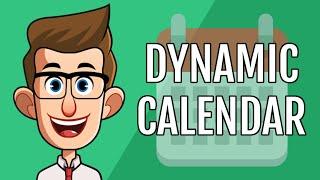 Create an Excel Calendar with Just ONE Formula