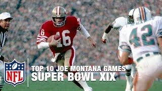 #8: Montana vs. Marino (Super Bowl XIX) | Top 10 Joe Montana Games of All Time | NFL Films