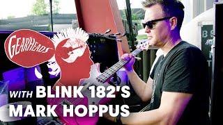 blink-182's Mark Hoppus Shows off the Basses He Tours With | Gearheads