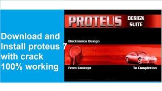 Proteus Tutorial 1  |  How to Install protus 7 with crack | 100% working