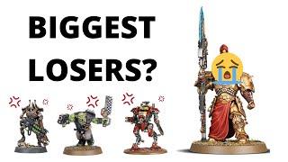 Biggest Losers from the New 40K Changes? NERFS to Custodes, Knights and Tau discussed!