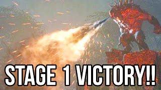 Evolve Gameplay Walkthrough - STAGE 1 MONSTER WIN!! Part 4 Big Alpha (XB1/PS4/PC 1080p HD)