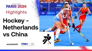 NAIL BITING SHOOTOUT!  | Netherlands vs China Gold Medal Hockey Highlights | #Paris2024 #Olympics