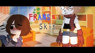 ||Frisk...?《FRANS SKIT》||UNDERTALE||No music?|(Sans x Frisk)|