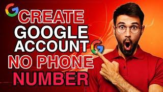 how to create google account without phone number in 2024 Step by Step