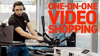 Live Video Shopping Makes Heat Press Shopping SUPER Easy